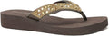 Women's Hollow Triangle Rhinestone Sandals