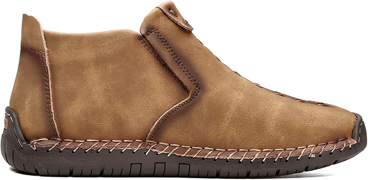 Men's zip-up casual shoes