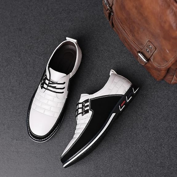 Men's Fashion Calfskin Leather Shoes