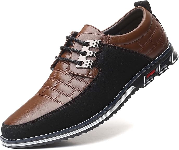 Men's Fashion Calfskin Leather Shoes