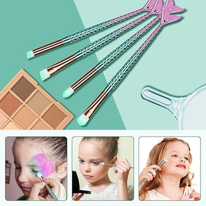 Makeup Brush Set 11Pcs Eye Makeup Brushes, Eyeshadow Concealer Eyeliner Brow Blending Brush Tool