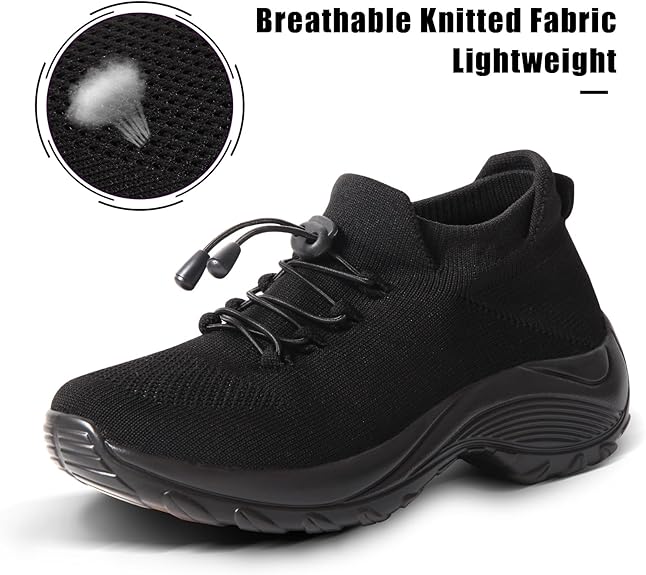 WOMEN SLIP-ON LIGHT AIR CUSHION ORTHOPEDIC SNEAKERS