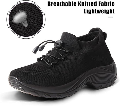 WOMEN SLIP-ON LIGHT AIR CUSHION ORTHOPEDIC SNEAKERS