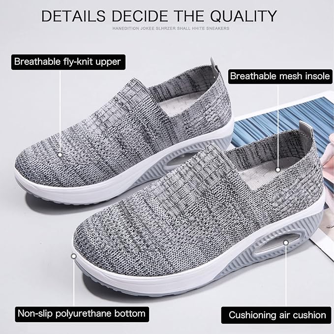 Outdoor Women Air Cushion Orthopedic Sneakers