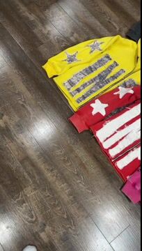 Lucky Embroidered Applique Street Casual Zip Hoodie