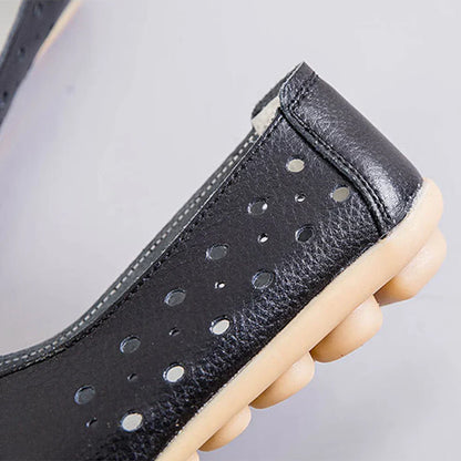 Comfyfleek Wide Toe Box & Wide Size Leather Moccasin - Basic Colors