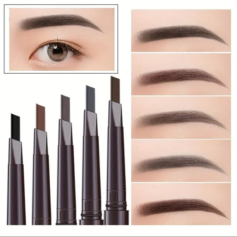 Double Ended Triangular Head Eyebrow Pencil